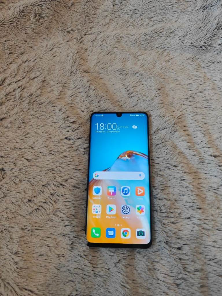 Huawei P30 Pro 256gb unlocked (dual sim) - Silver Frost