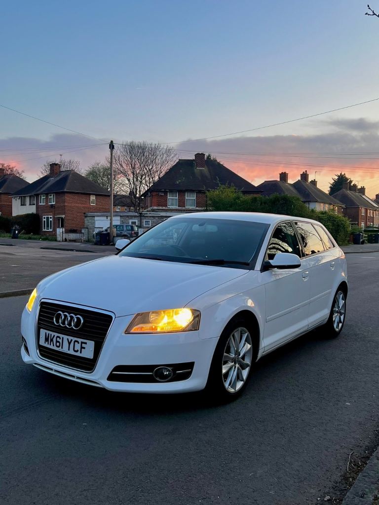 Audi A3 2012 5 door 135k 2.0 TDI White £35 Road Tax NOT Leon Golf Passat Jetta A4