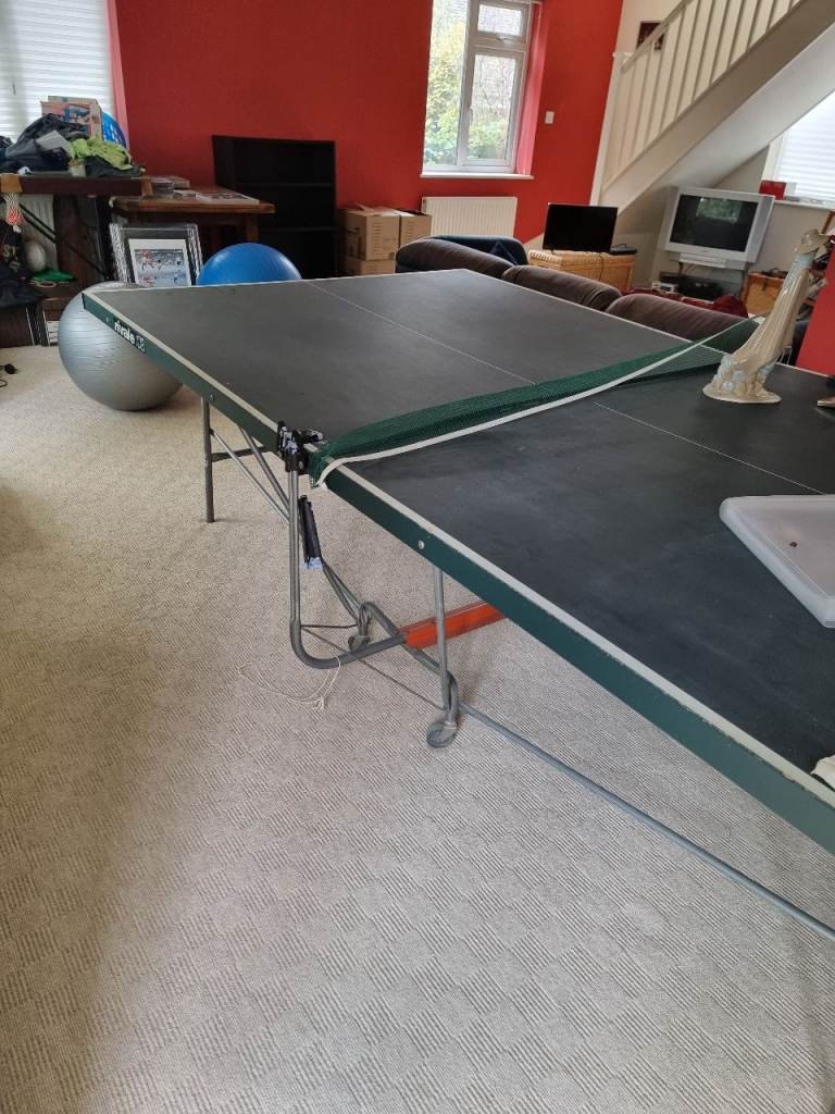 Table tennis, ping pong table