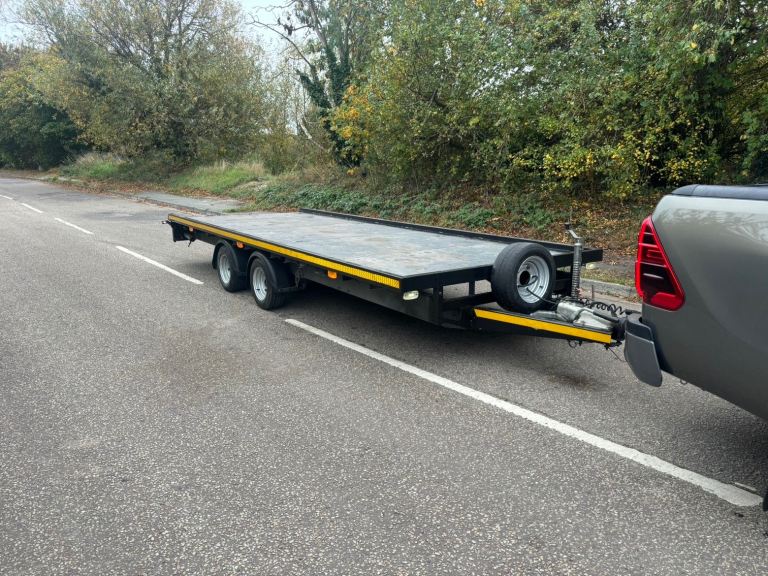 Flat bed trailer 18ft 3500kg