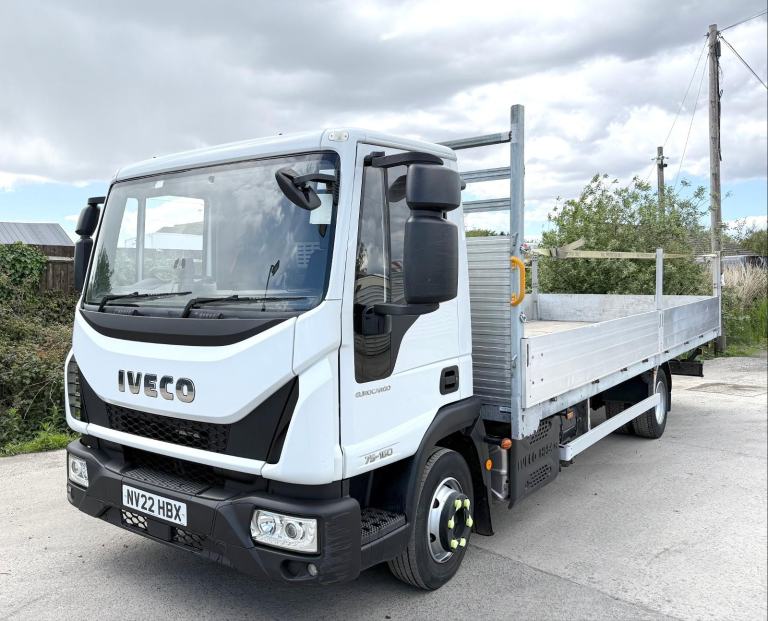 2022 IVECO EUROCARGO 75-160 ALLOY DOUBLE DROPSIDE SCAFFOLDING? 7.5TON EURO-6