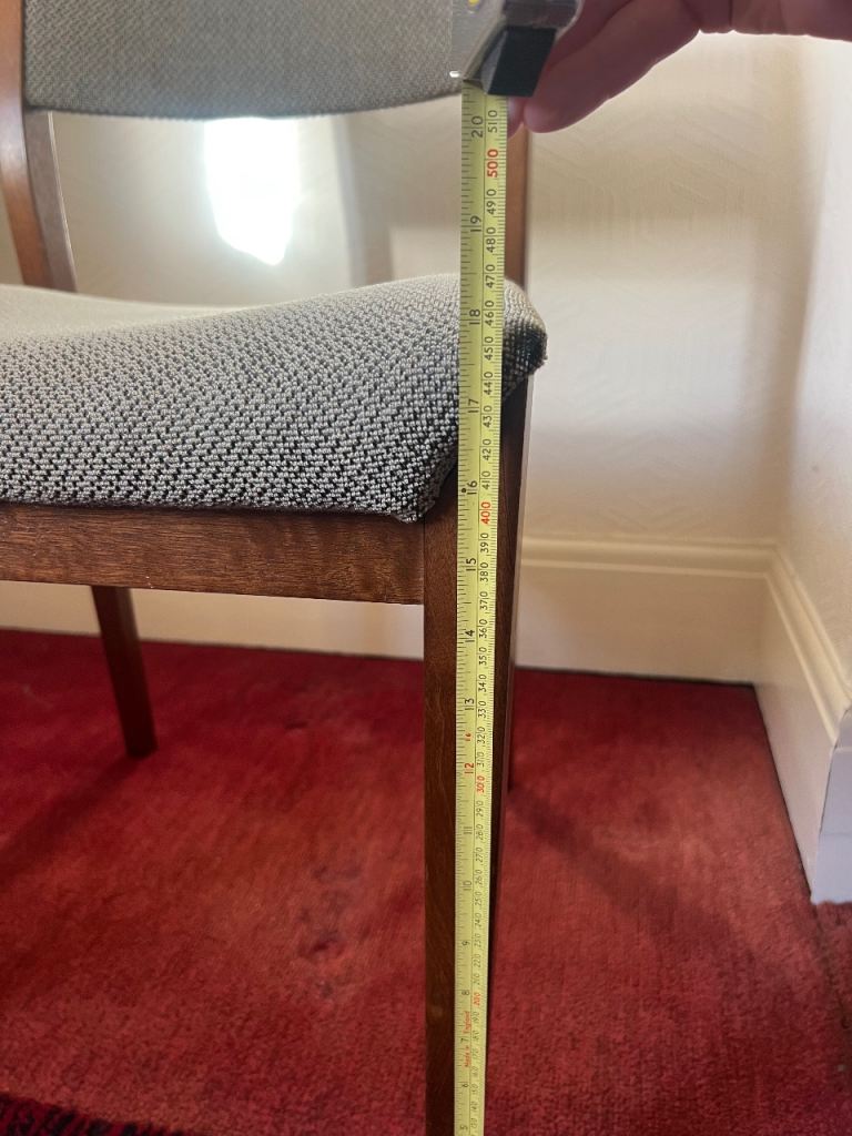 2 G-Plan mid century Upright/Dining room chairs in good condition.