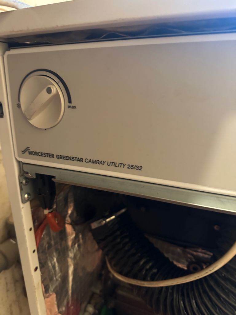 Worcester Greenstar oil boiler.