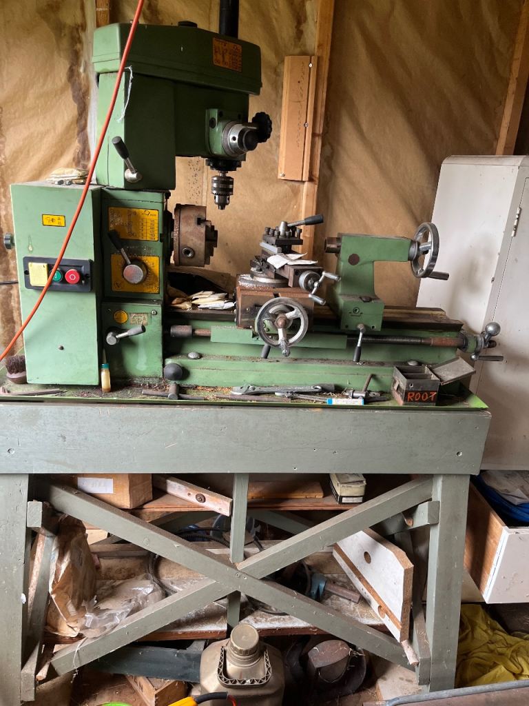 Chester MF428 multi-function combo Lathe and tools 
