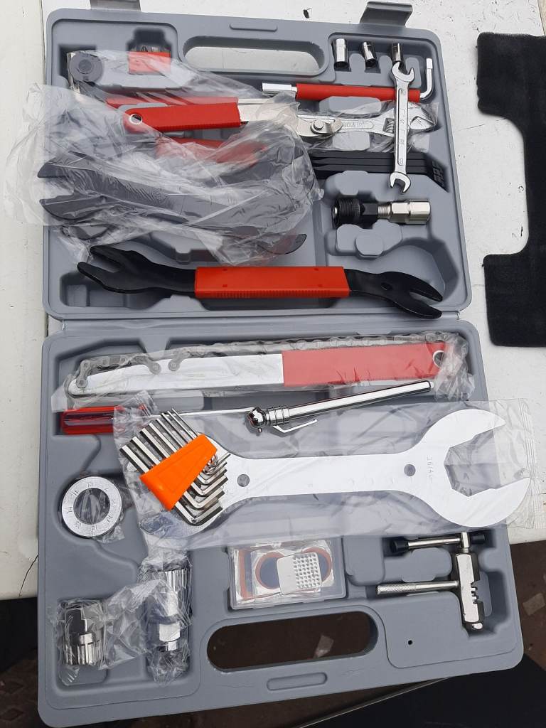 44 piece bicycles repair tool set brand new 