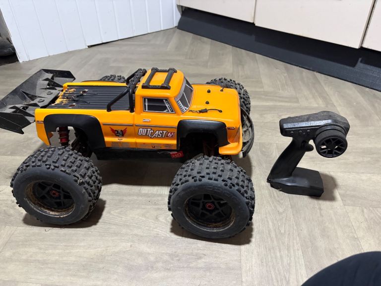 Rc arrma outcast 6s few upgrades rc car 