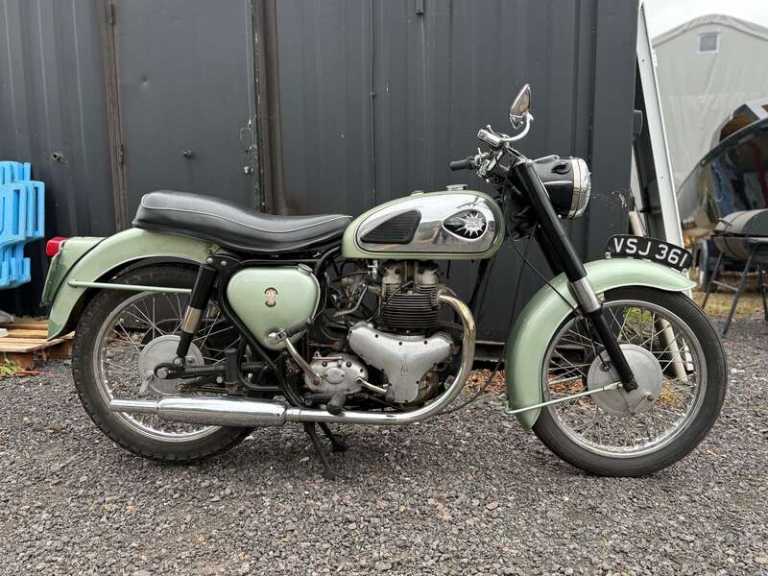 1960 BSA A7 Shooting Star 497cc