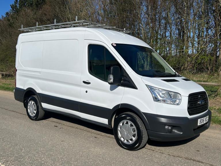 2016 FORD TRANSIT 350 RWD L2H2 MWB SEMI HIGH ROOF 2.2 123bhp CHAIN DRIVEN 