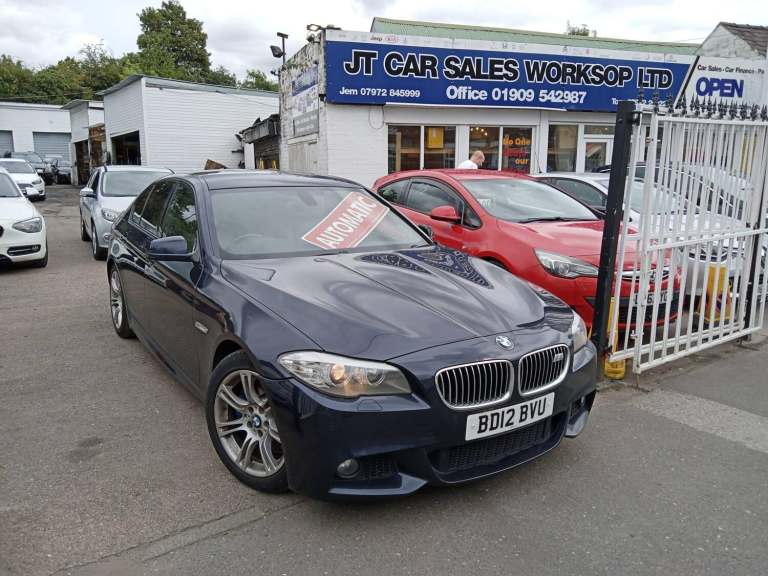 2012 BMW 5 Series 520d M Sport 4dr Step Auto [Start Stop] SALOON DIESEL Automatic