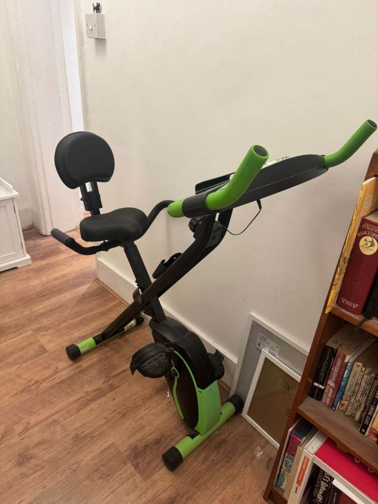 RevXtreme MagTrainer Folding Magnetic Cardio Exercise Bike