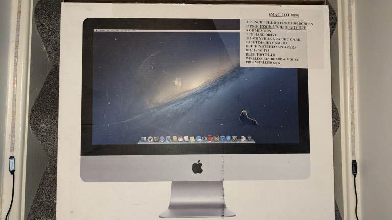 Apple iMac 21.5", Intel Core i5, 2.7GHz, 2017, 1TB HDD, 8GB RAM Model A1418