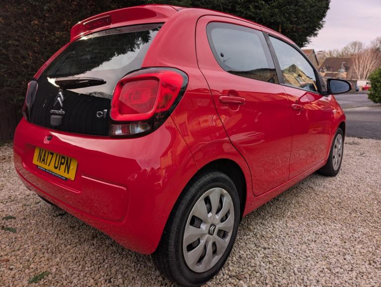 2017 Citroen C1 1.0 VTi Feel 5dr Red Hatchback Manual  HATCHBACK Petrol Manual