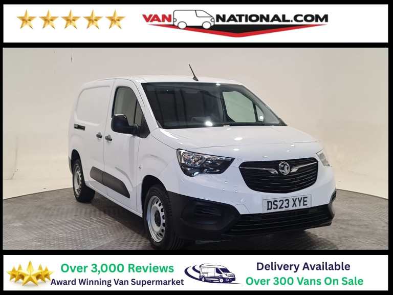 2023 Vauxhall Combo 1.5 TURBO D 2300 PRIME L2 100 BHP LWB Panel Van Diesel Manual