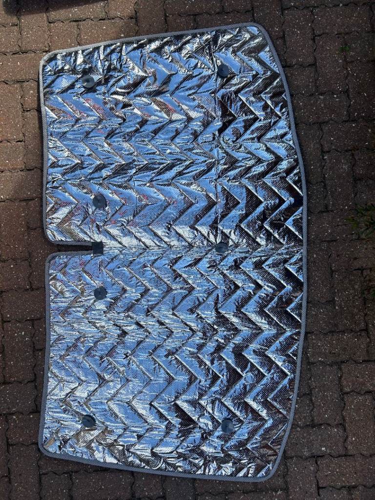 Campervan windscreen covers