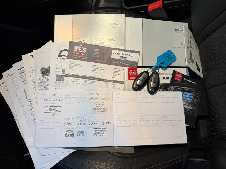 2019 Nissan Juke 1.6 Tekna XTRON Euro 6 5dr HATCHBACK Petrol Automatic