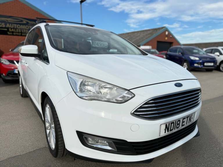 2018 Ford Grand C-Max 1.0 EcoBoost 125 Titanium 5dr MPV Petrol Manual