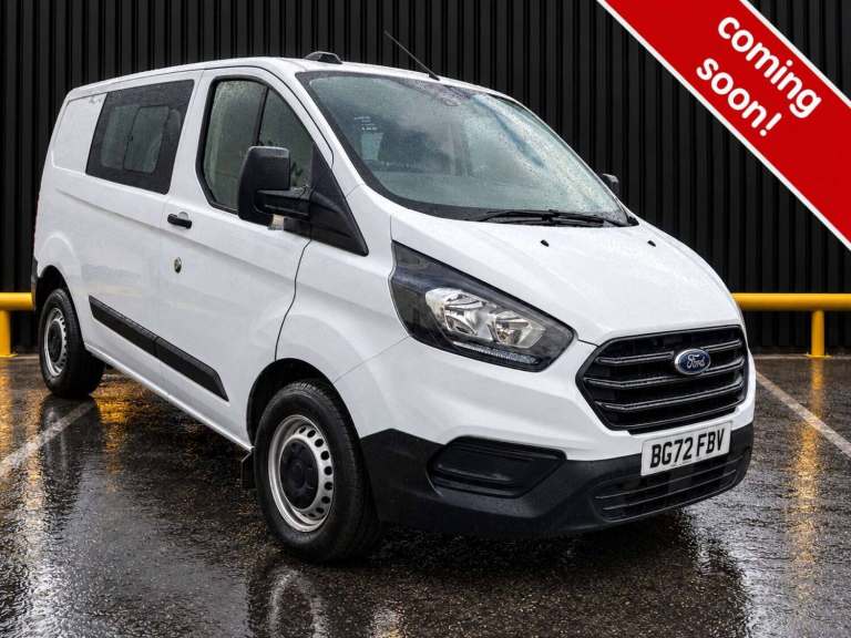 2022 Ford Transit Custom 2.0 280 EcoBlue Leader Crew Van Double Cab 5dr Diesel Manual L1 H1 Euro ...