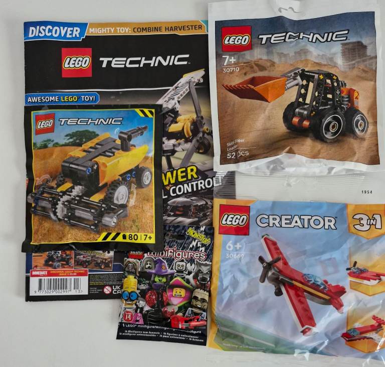 Lego Technics Monster Minifigure bundle New