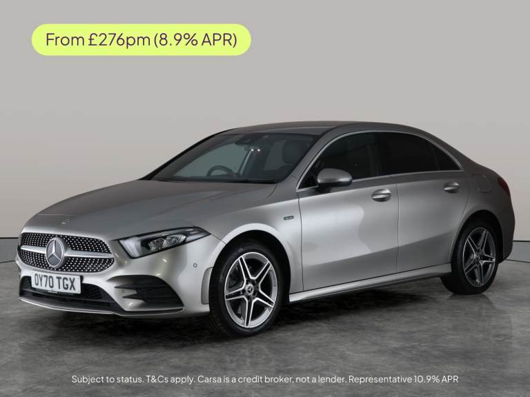 2020 Mercedes-Benz A-Class 1.3 A250e 15.6kWh AMG Line (Executive) Saloon 4dr Petrol Plug-in Hybri...