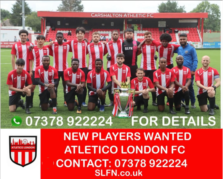 11 ASIDE TEAM LOOKING FOR NEW PLAYERS IN LONDON 