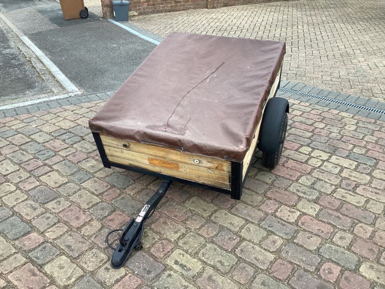 Small wooden road trailer 