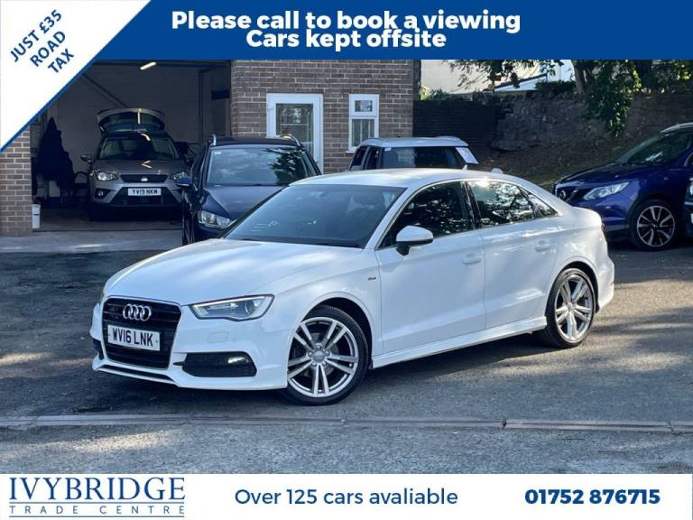 2016 16 AUDI A3 1.4 TFSI COD S LINE SALOON 4DR PETROL MANUAL EURO 6 (S/S) (NAV)