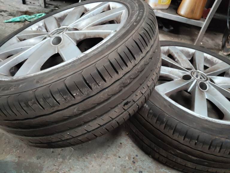 Mk6 gtd golf alloys 5x112 17inch