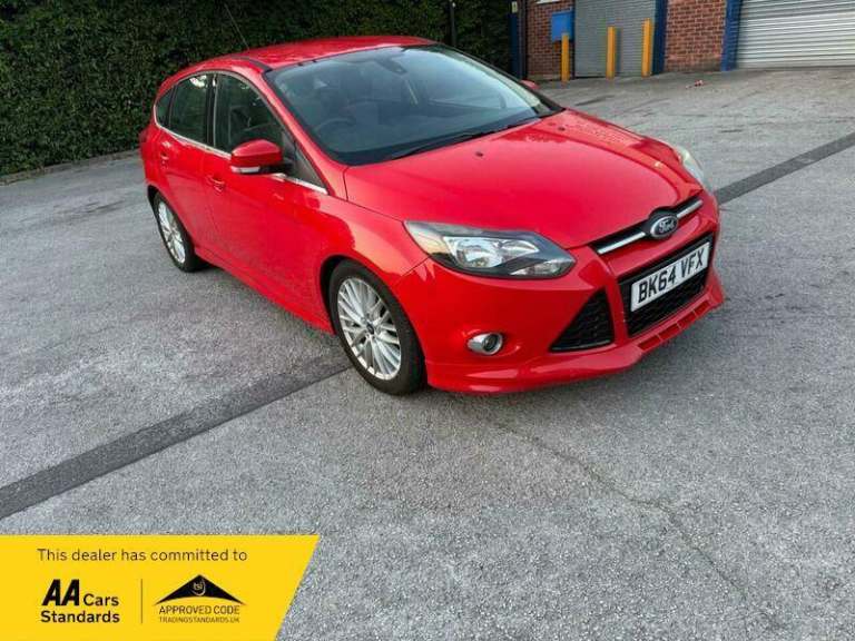 2014 Ford Focus 1.0T EcoBoost Zetec S Hatchback 5dr Petrol Manual Euro 5 (s/s) (125 ps) HATCHBACK...