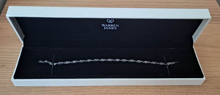 Warren James Silver Chain Bracelet