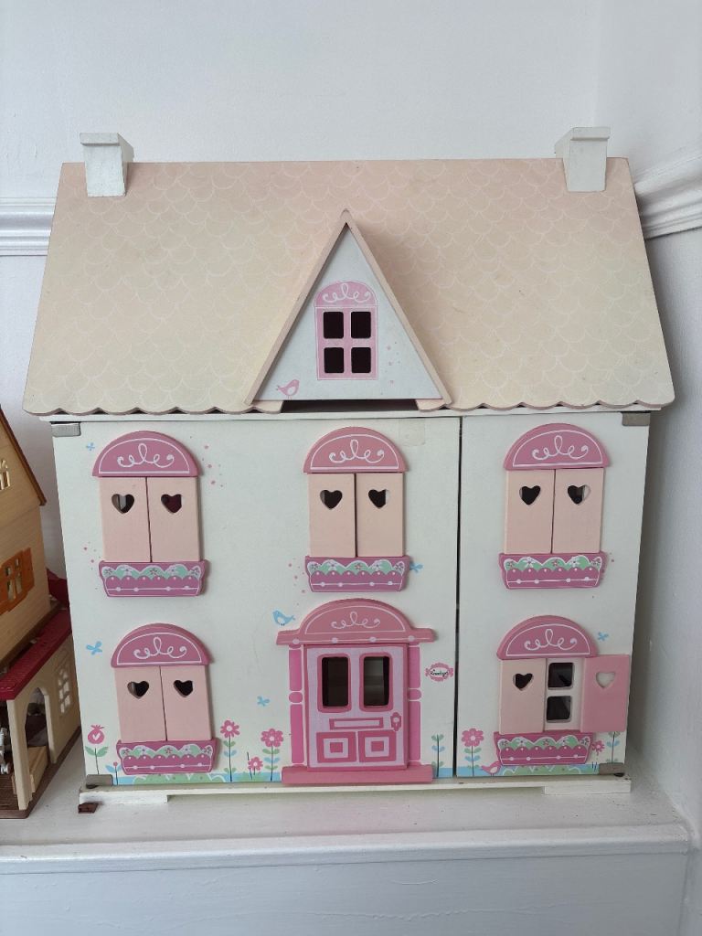 Wooden dolls house 