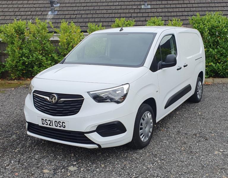 2021 VAUXHALL COMBO 2300 1.5 TURBO D 100PS SPORTIVE L2 LWB PANEL VAN MANUAL