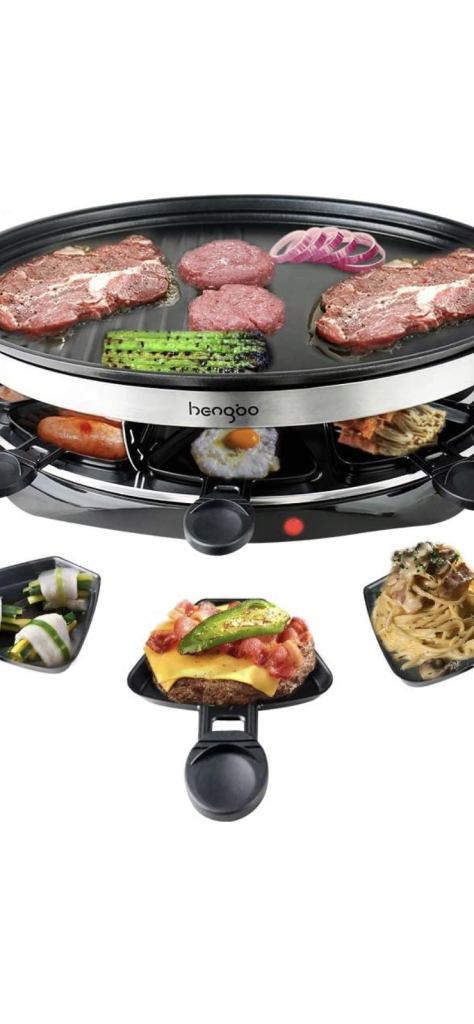 Raclette Grill for 4 6 8 People Party