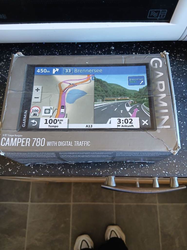 Camper 780 Garmin Sat Nav