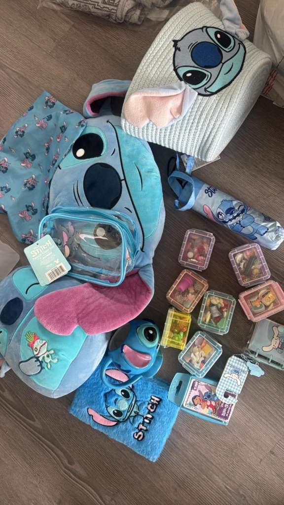 Stitch Soft Toys & Accessories Bundle - As Good As New