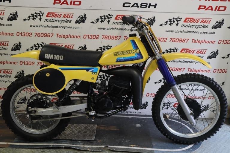 1979 Suzuki RM100, Nice Bike. 