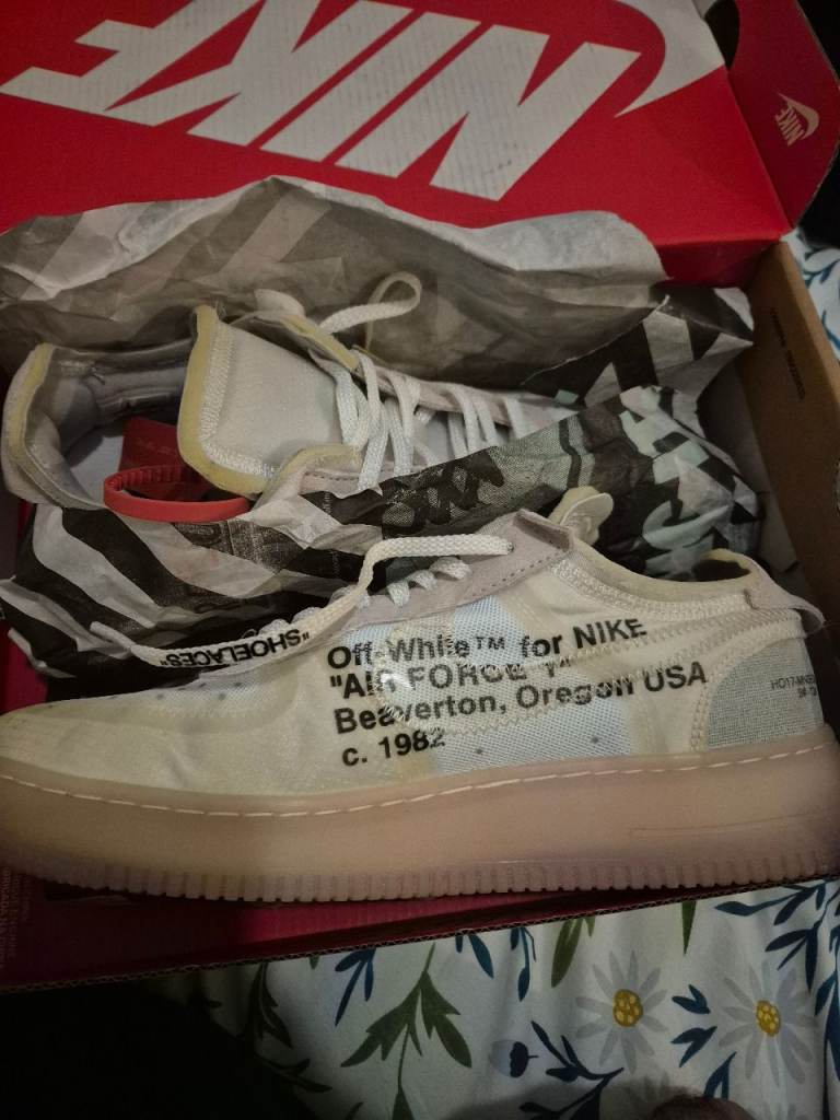 Nike x Off White Air force 1 - Used Good conditiom