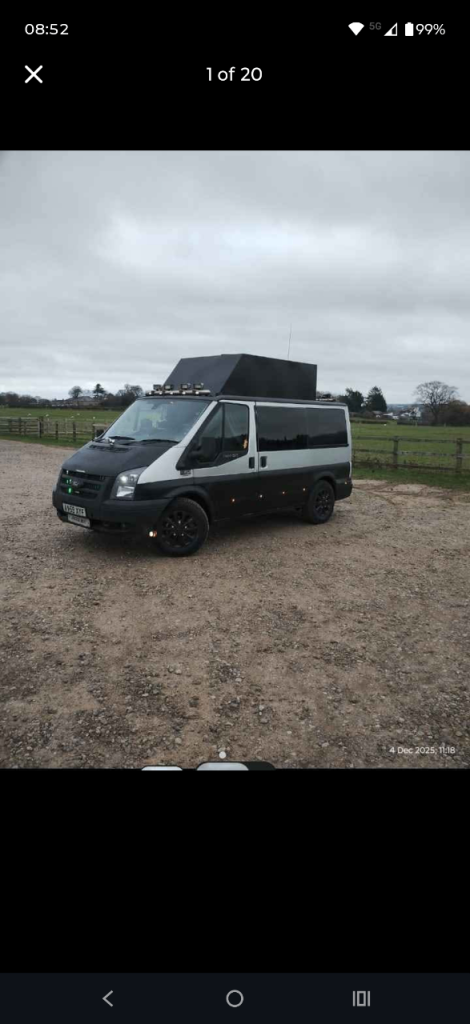 Ford transit campervan 