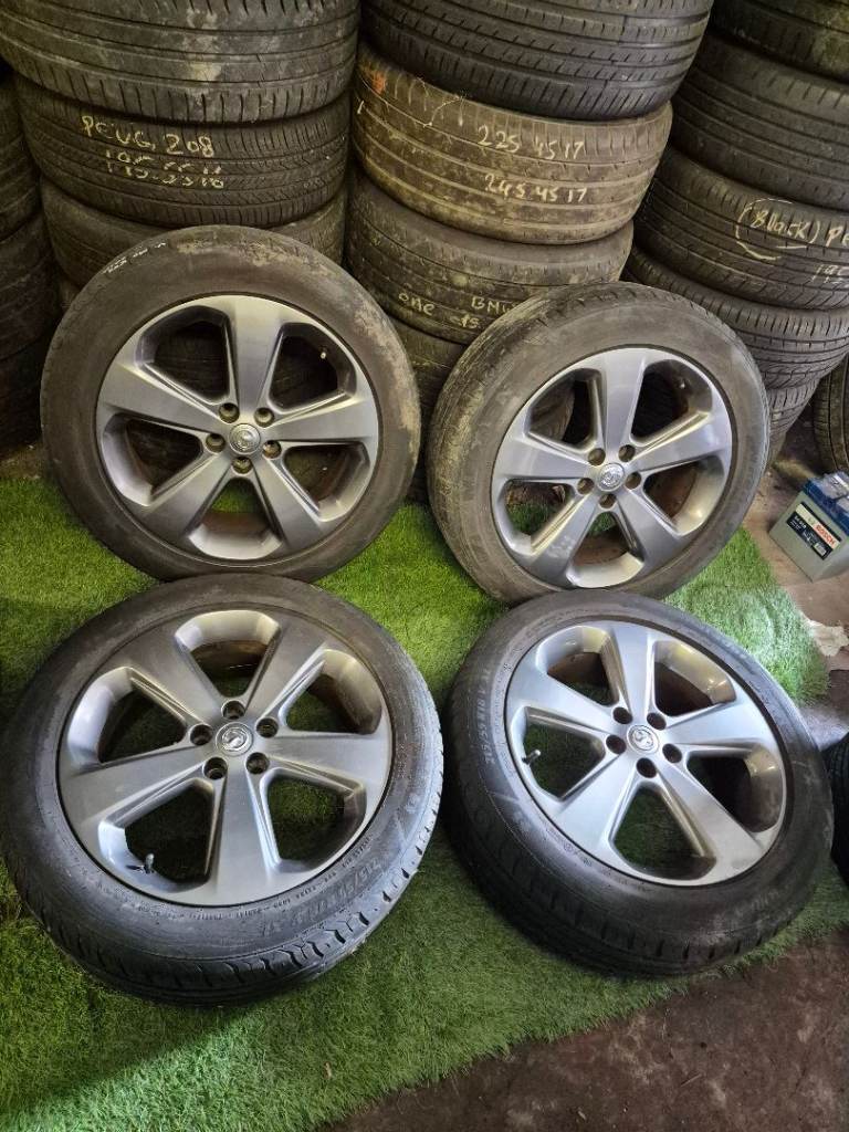 VAUXHALL MOKKA  FULL SET 4 X 18" ALLOY WHEELS 215/55R18 + FAST UK 🇬🇧 DELIVERY!