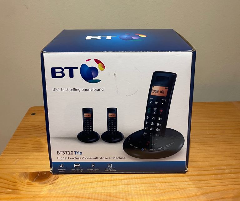 BT 3710  Trio Digital Cordless Phone with Answer Machine