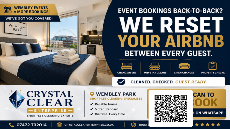 Airbnb & Short-Let Cleaning – All London Areas