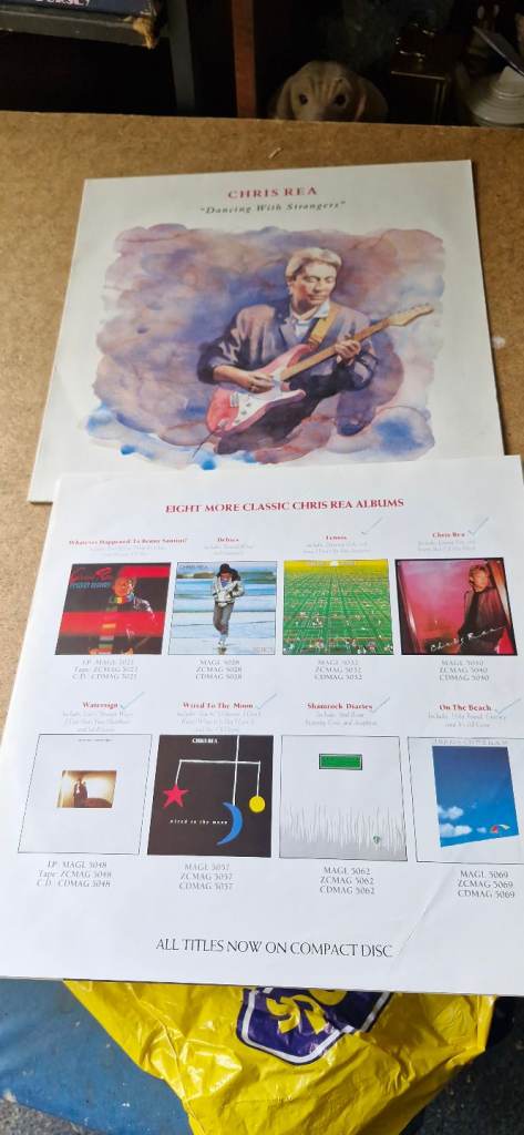 Record Chris Rea Dancing with Strangers 