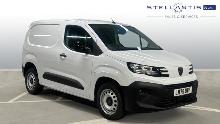 2025 Peugeot Partner 1.5 BlueHDi 100 Professional Van PANEL VAN DIESEL Manual
