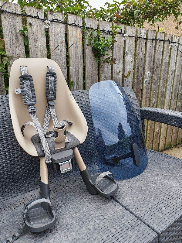 Urban Iki Child Bike Seat with Windscreen - Good Condition
