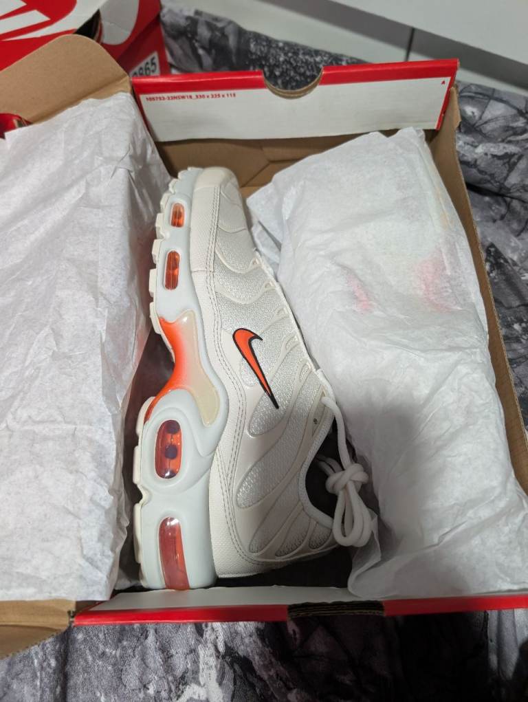 Nike TN's white/orange
