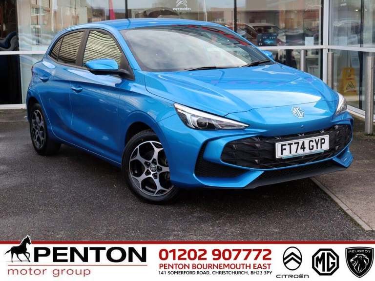 2024 MG MG3 1.5 Hybrid+ Trophy Auto Euro 6 (s/s) 5dr HATCHBACK Petrol/Electric Hybrid Automatic