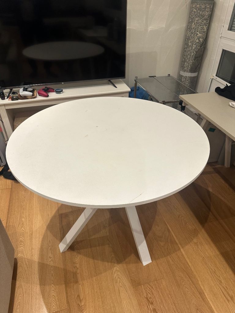 FREE IKEA round dining table - collection only (Islington)
