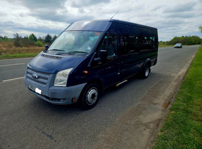 63 / reg transit 17seats euro 5 2.2 rwd minibus sim sprinter crafter iveco relay
