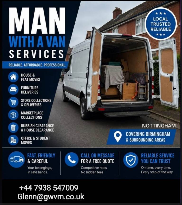 MAN WITH A VAN