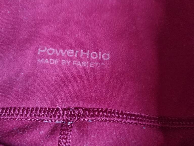 FABLETICS PowerHold Gym Training Leggings – Red, Good Condition