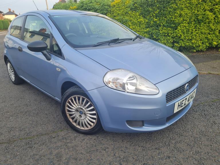 Genuine 62000 Miles From New Beautiful Blue Metallic 2006 Fiat Punto Active 1242cc Great Driving Car